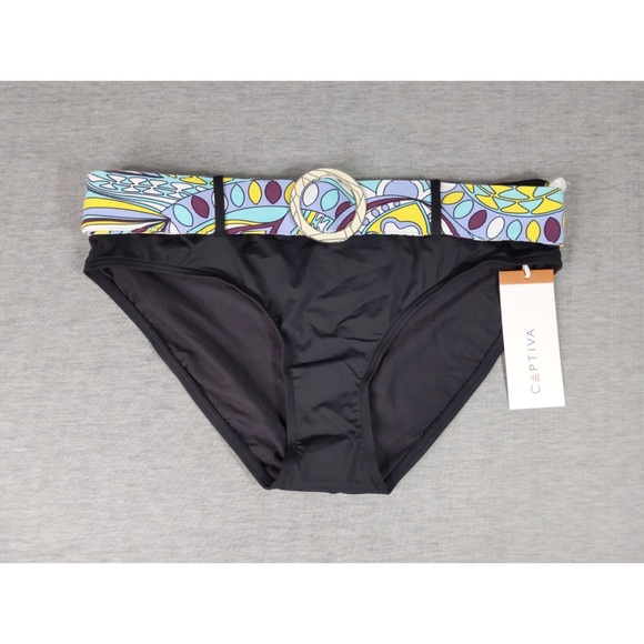 🎉 3/$20 Captiva Belted Bikini Bottom - Picture 1 of 11
